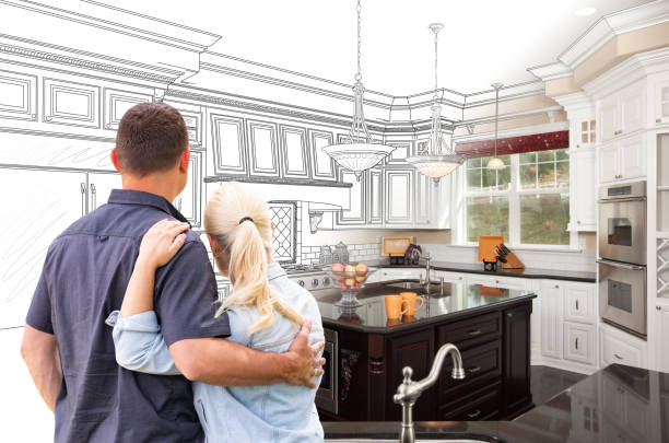 Professional Kitchen Flooring technician working in Hydes, MD